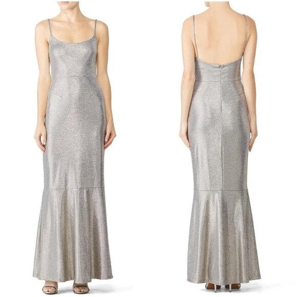 Hutch Dresses & Skirts - Hutch Silver Cameron Formal Gown $448